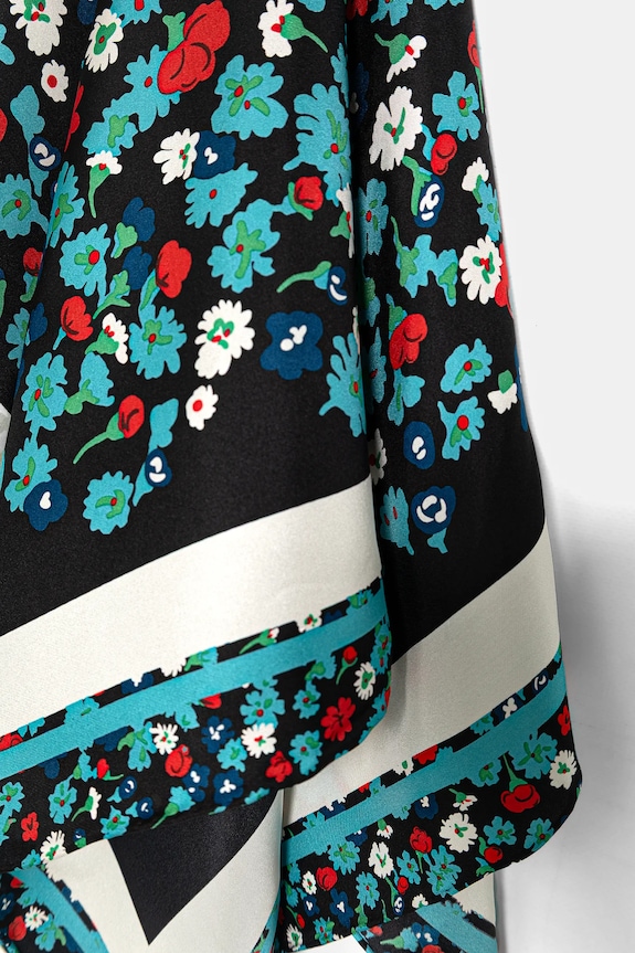 Weekend Max Mara eșarfă de mătase AONESTONEW 2615541164600 bej SS26