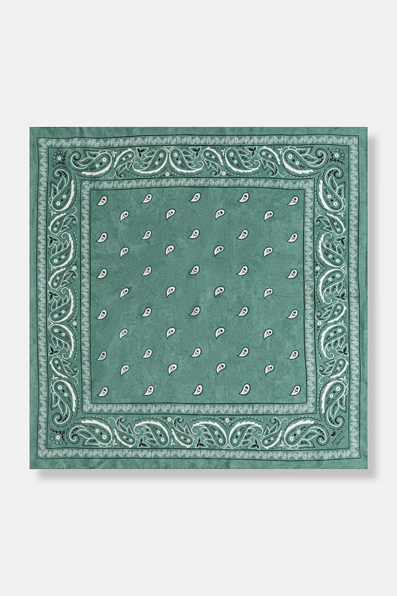 Weekend Max Mara bandană pentru femei, din mătase APENTOLA verde 2615541075600