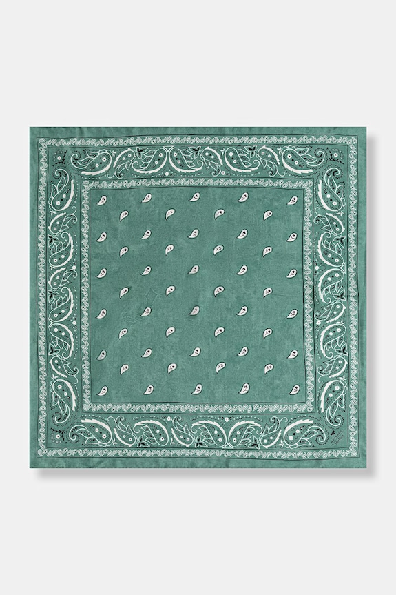 Weekend Max Mara bandană pentru femei, din mătase APENTOLA verde 2615541075600
