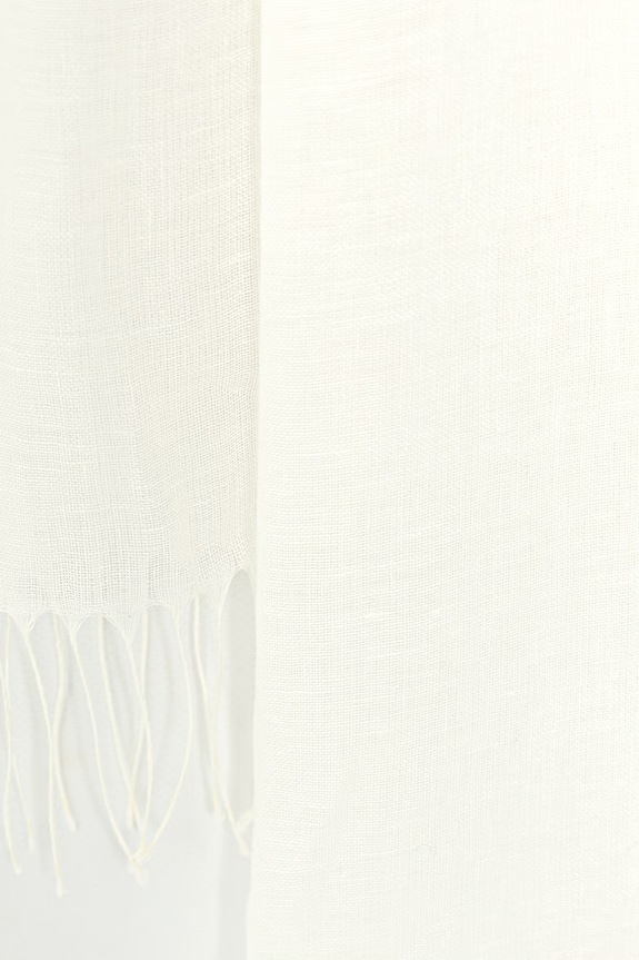 Akcesoria Weekend Max Mara szal damski lniany ASIONBIO 2615541105600 beżowy