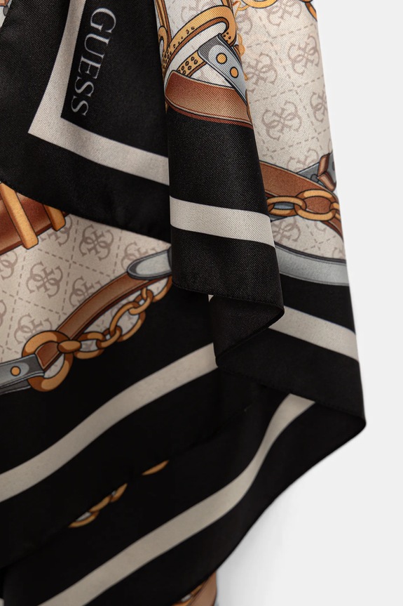 Šatka Guess AW5444.POL01 čierna SS26