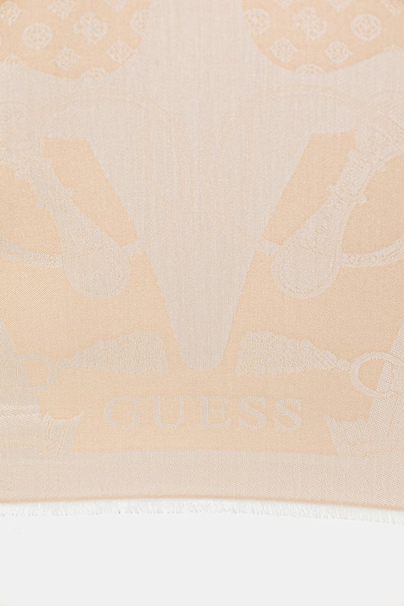 Guess eșarfă DITA AW5446.VIS03 bej SS26
