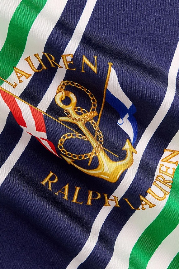 Doplnky Hodvábna šatka Lauren Ralph Lauren 454P09785 zelená