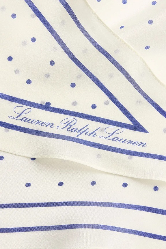 Accesorii Lauren Ralph Lauren eșarfă de mătase 454P09882 verde