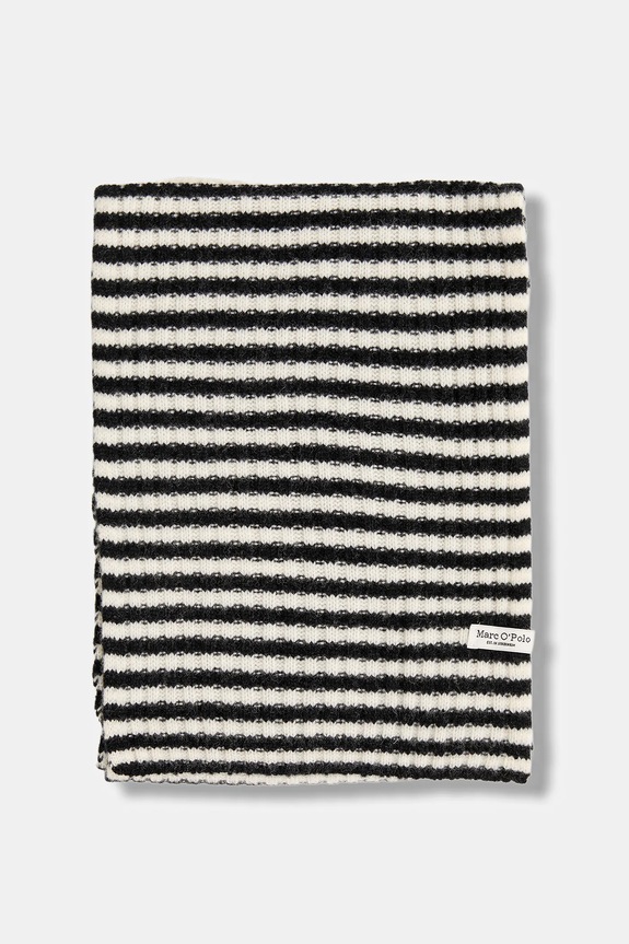 Kratki vuneni šal Marc O'Polo 600605402123 mornarsko plava SS26