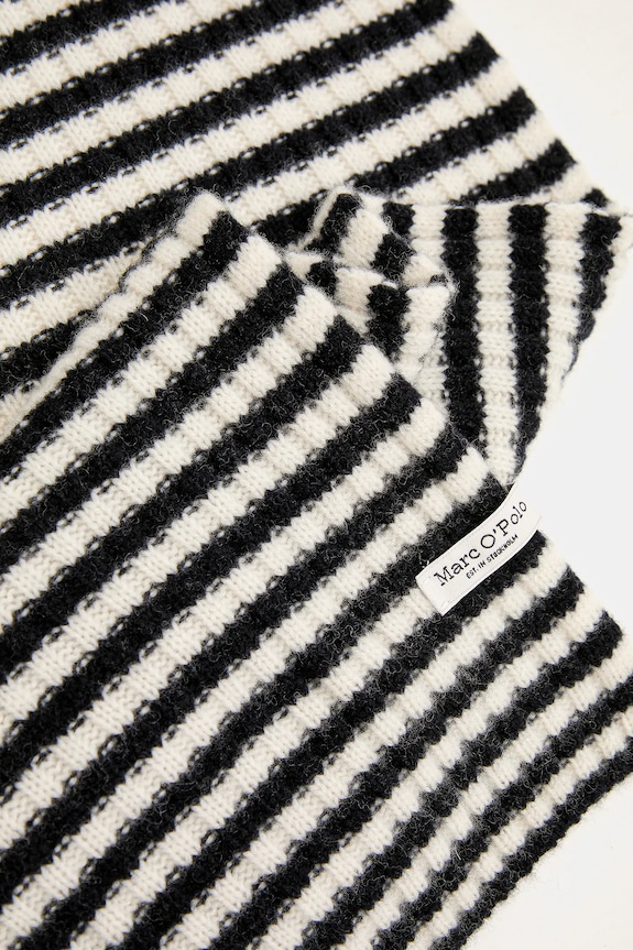 Αξεσουάρ Μάλλινο κασκόλ Marc O'Polo 600605402123 σκούρο μπλε