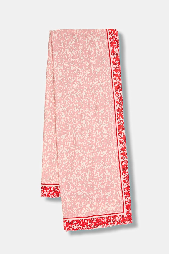 Μεγάλο κασκόλ Marc O'Polo ύφασμα ροζ 600802502045