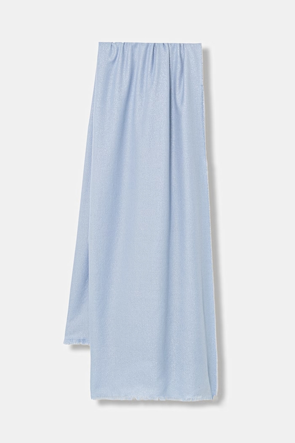 Morgan sciarpa maglia blu 5DAILY