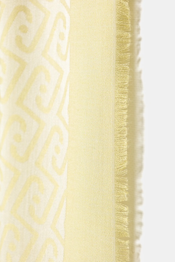 Μεγάλο κασκόλ Liu Jo 2A6001.T0300 κίτρινο SS26