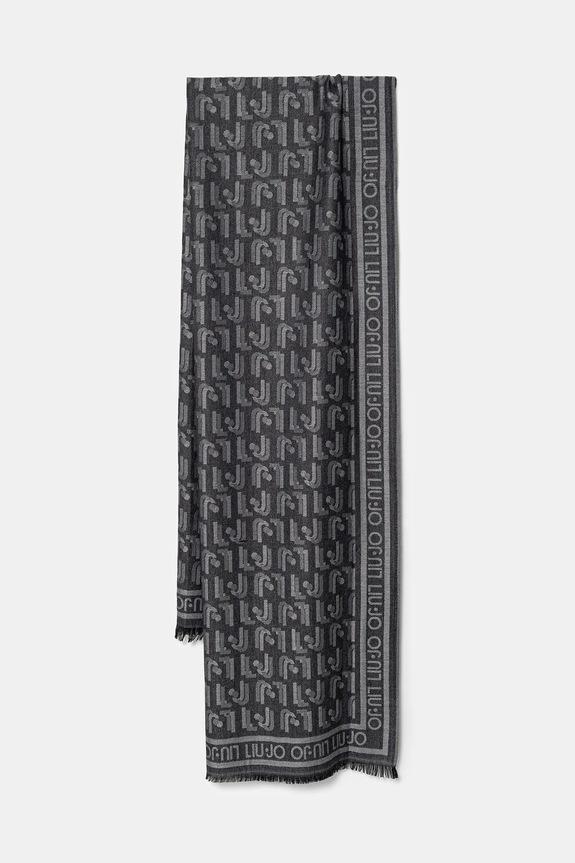 Liu Jo scialle tessuto nero 2A6015.T0300