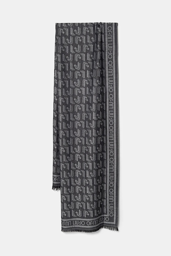 Liu Jo scialle tessuto nero 2A6015.T0300