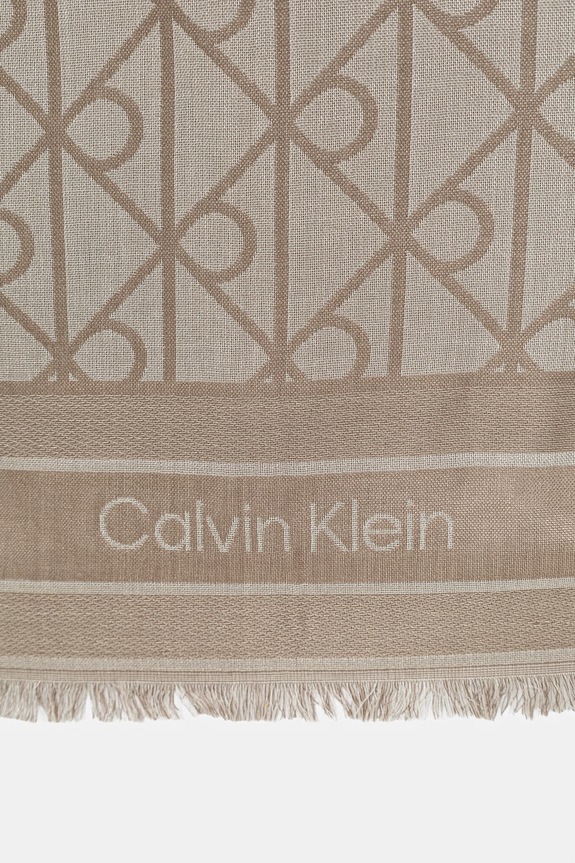 Accesorii Calvin Klein eșarfă pentru femei, cu modal LV04F8080G bej
