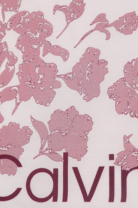 Calvin Klein šatka dámska LV04F8094G ružová SS26