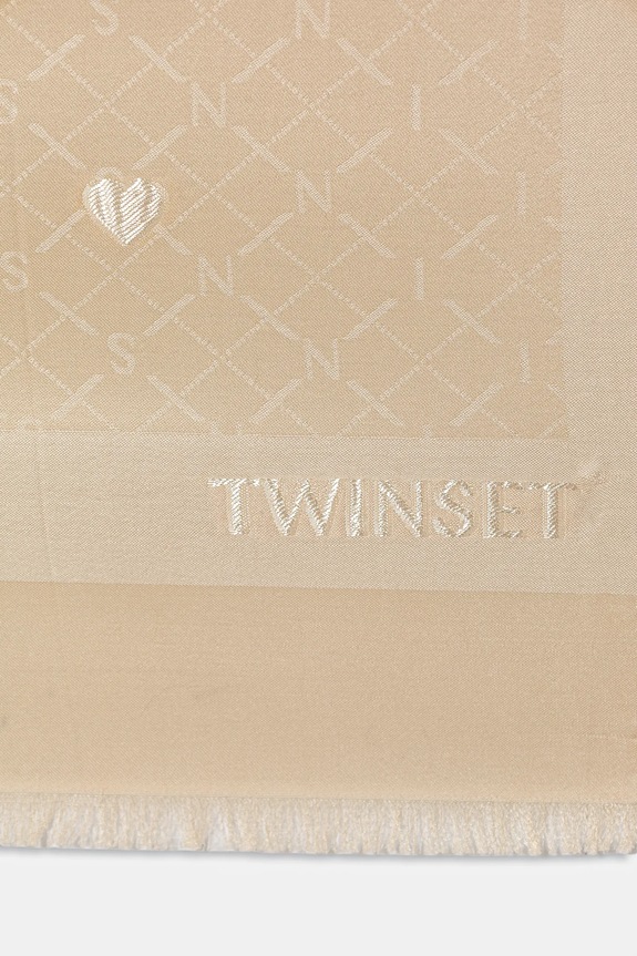 Twinset eșarfă 261TA4270 bej SS26