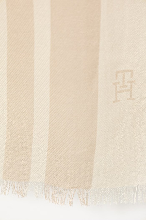 Accessori Tommy Hilfiger scialle da donna AW0AW18326 beige