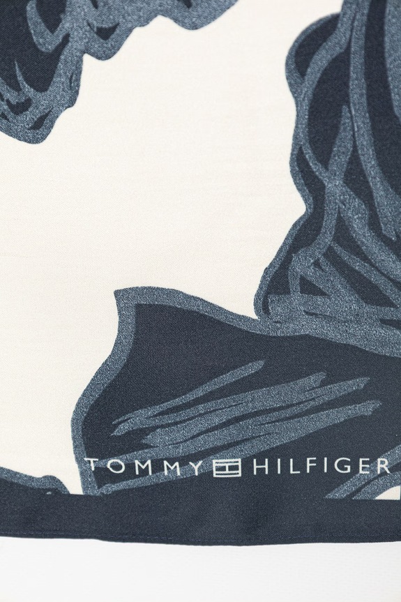 Tommy Hilfiger marama za žene svilena AW0AW18332 mornarsko plava SS26