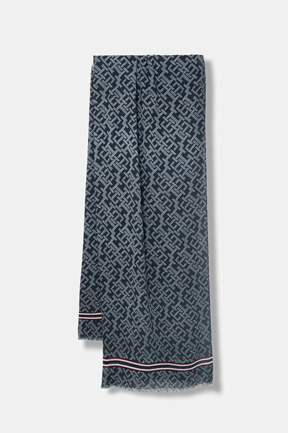 Tommy Hilfiger scialle da donna blu navy AW0AW18605