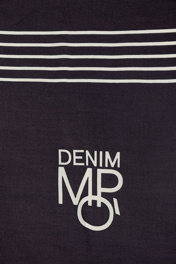 Marc O'Polo neckerchief pentru femei, cu vâscoză 5000008097 bleumarin SS26