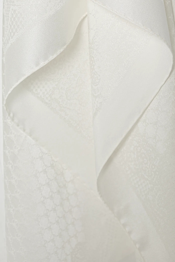 Doplnky Hodvábny šál Moschino M2920.30556 biela