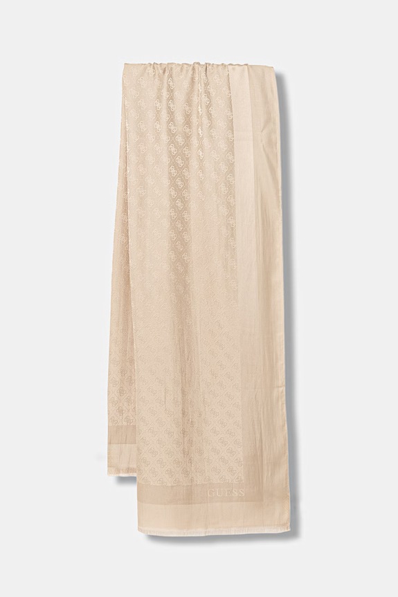 Guess scialle LEONA tessuto beige AW5483.POL03