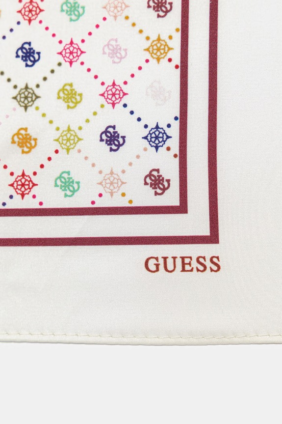 Αξεσουάρ Φουλάρι Guess EMELIE AW5522.VIS03 λευκό