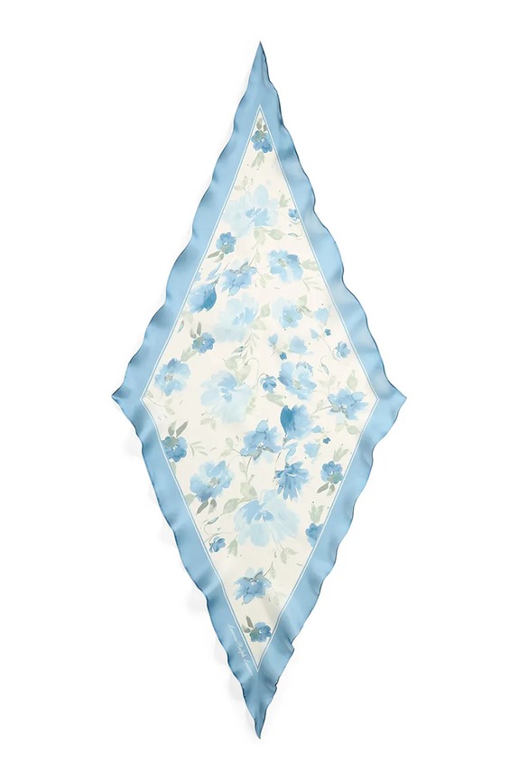 Lauren Ralph Lauren marama za žene svilena 454P14503 plava SS26