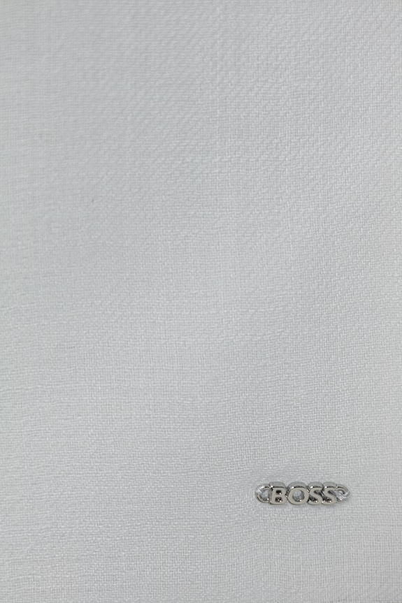 BOSS chusta damska wełniana Reneva 50562635 niebieski SS26