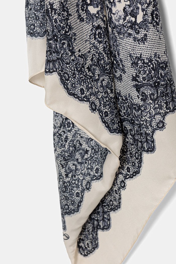 Dodaci Blugirl Blumarine marama za žene od svile NA6023.T490A bež