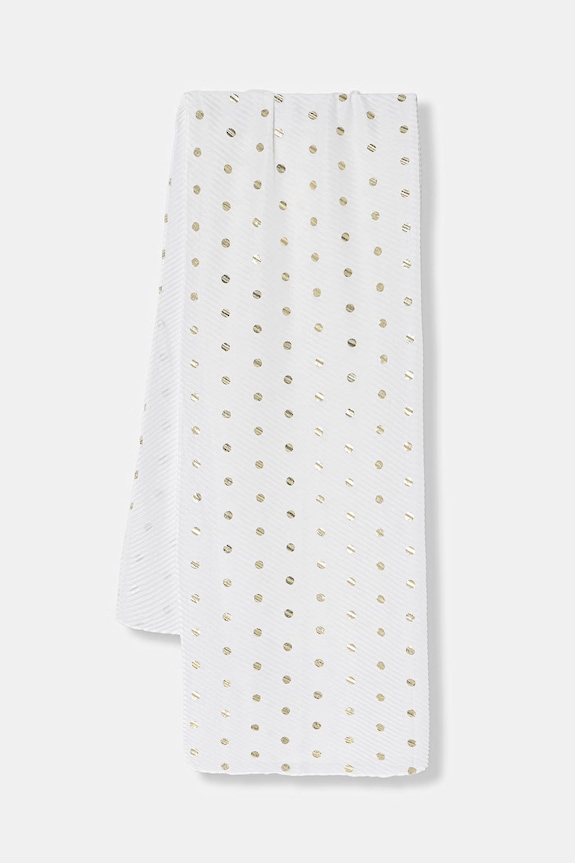 Morgan σάλι γυναικείο λευκό 5DOTS