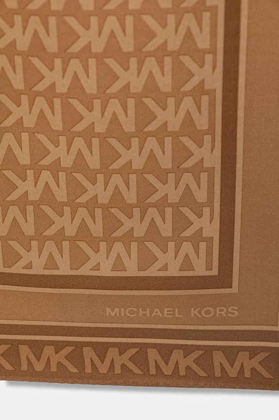 MICHAEL Michael Kors eșarfă pentru femei, din mătase 29MKWC558546B maro SS26