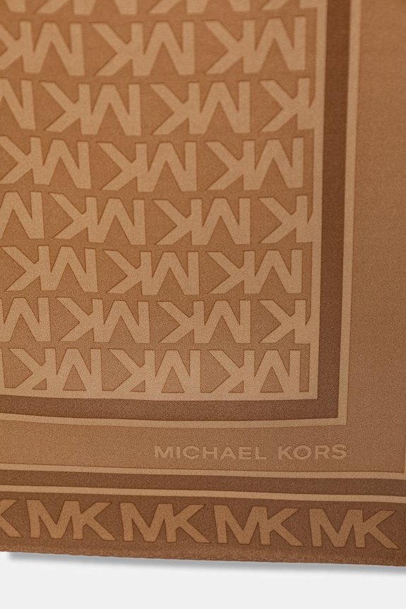 MICHAEL Michael Kors eșarfă pentru femei, din mătase 29MKWC558546B maro SS26