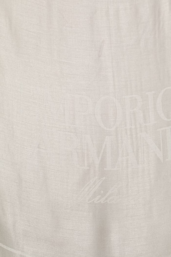 Emporio Armani Șal femei cu vâscoză EM005438.AF24678 gri SS26
