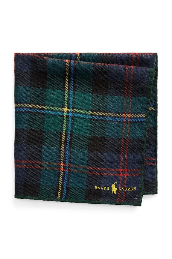 Polo Ralph Lauren Μαντήλι ανδρικό μάλλινο σκούρο μπλε 712792522