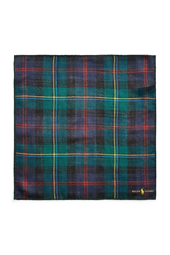 Polo Ralph Lauren Μαντήλι ανδρικό μάλλινο 712792522 σκούρο μπλε SS26