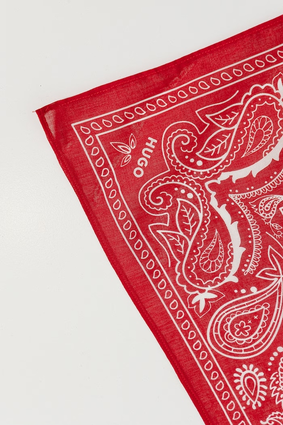 HUGO šatka pánska bavlnená 2Bandana_pack_M 50561669 modrá