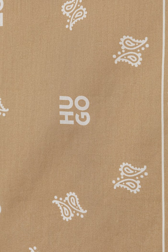 HUGO apaszka męska bawełniana 2Bandana_pack_M 50561669 zielony