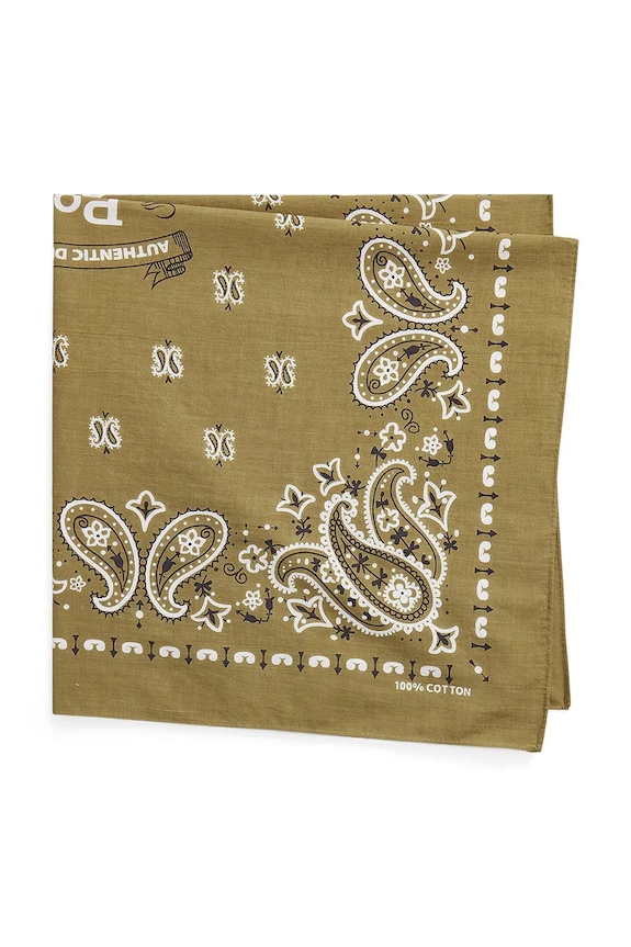Polo Ralph Lauren COTTON-CLASSIC BANDANA шал от памук мъжки 449959470011 кафяв SS26