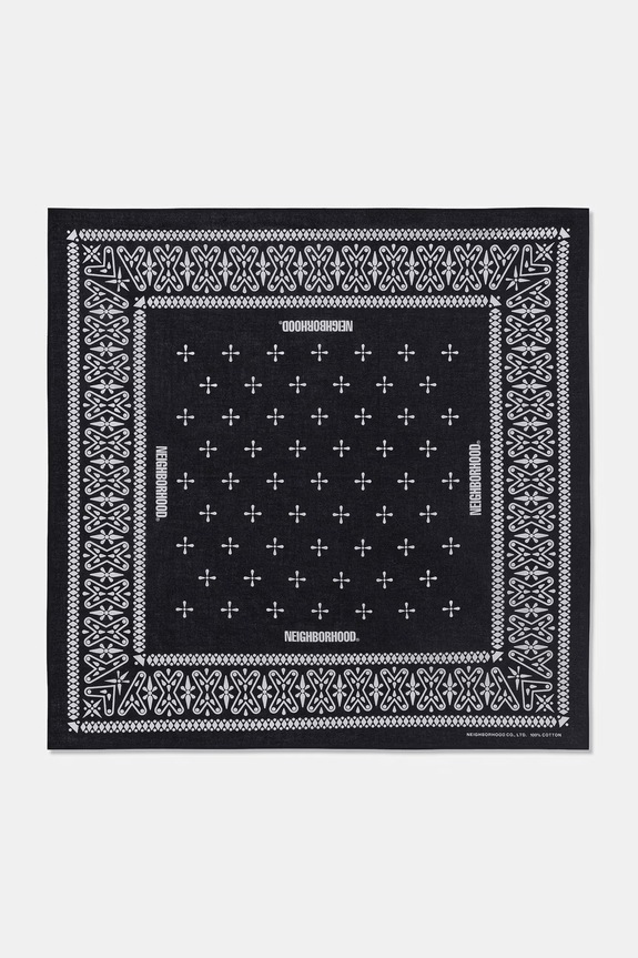 Neighborhood bandana bavlněná pánská černá 261BXNH.AC01