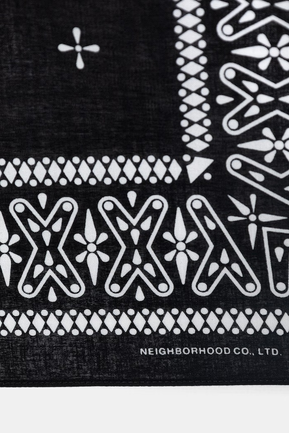 Neighborhood bandana bavlněná pánská 261BXNH.AC01 černá SS26