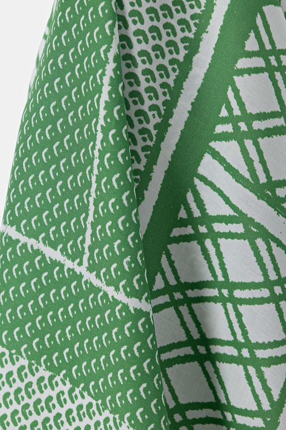 Lacoste neck scarf RE1507 green SS26