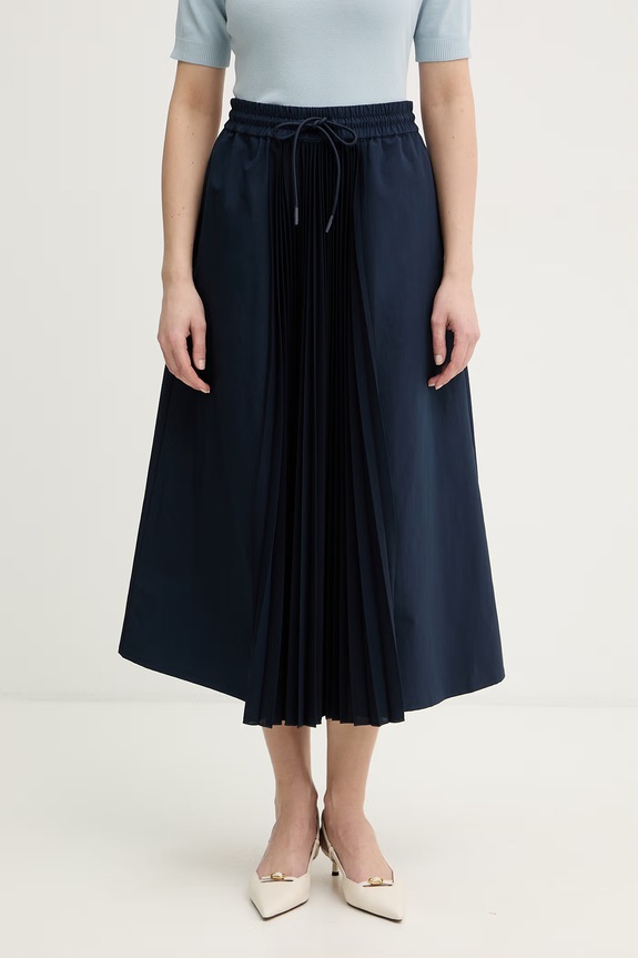 Weekend Max Mara spódnica FOLK casual granatowy 2615771011600