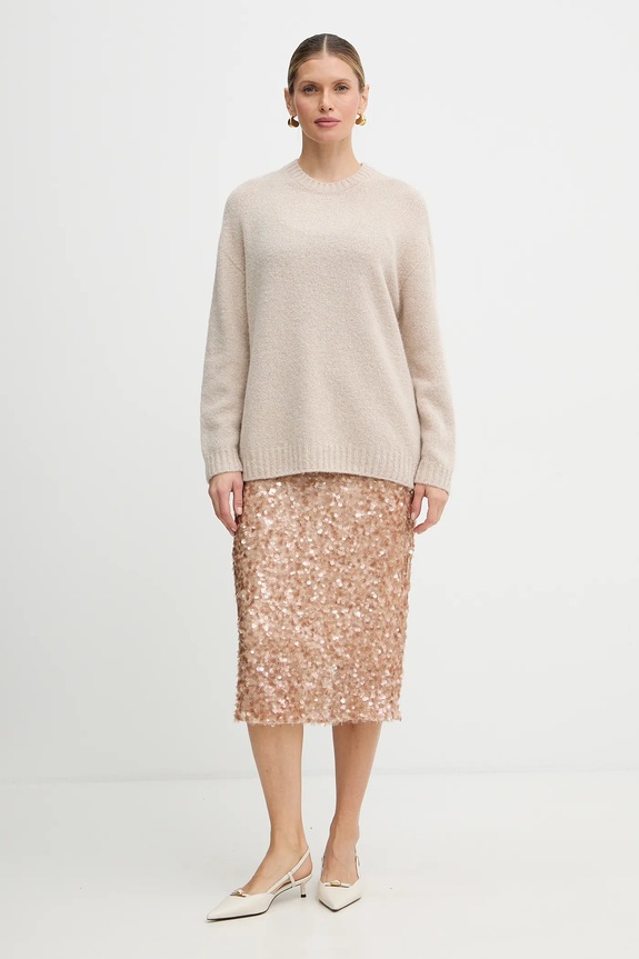 Sukňa Weekend Max Mara OCCHIO 2615771041600 béžová SS26