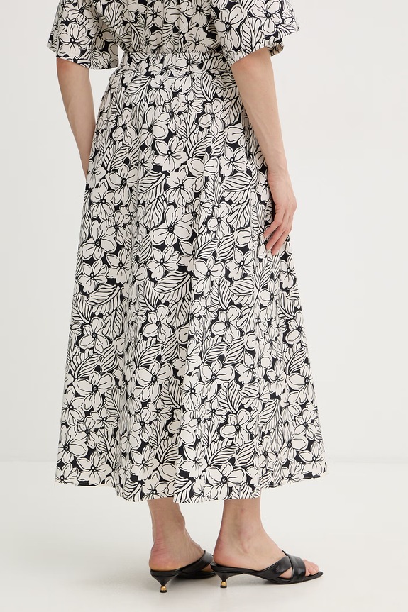 Ρούχα Βαμβακερή φούστα Weekend Max Mara UOMO 2615101022600 λευκό