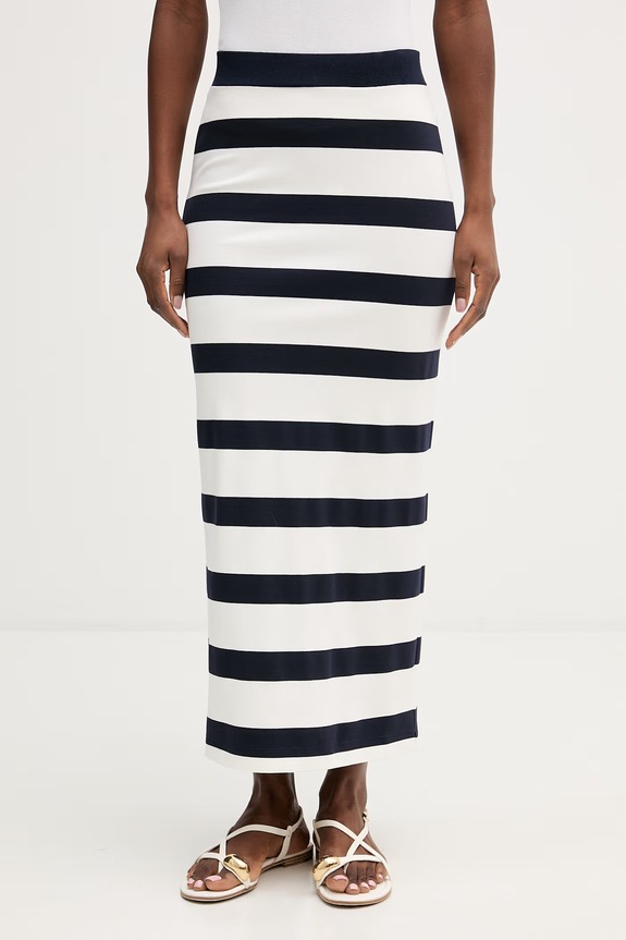 Φούστα MM by Max Mara RIVIERA casual σκούρο μπλε 2616771017600