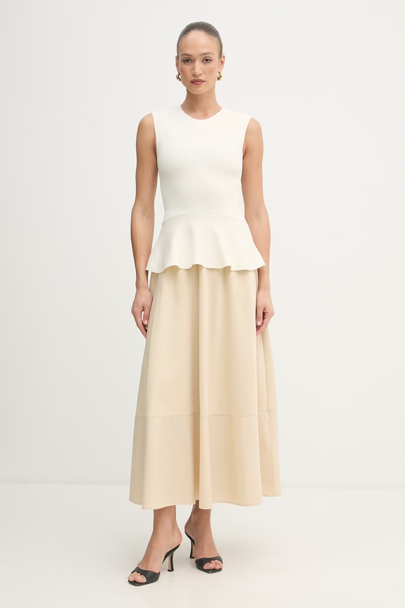 MM by Max Mara gonna con cotone RIBES 2616771018600 beige SS26