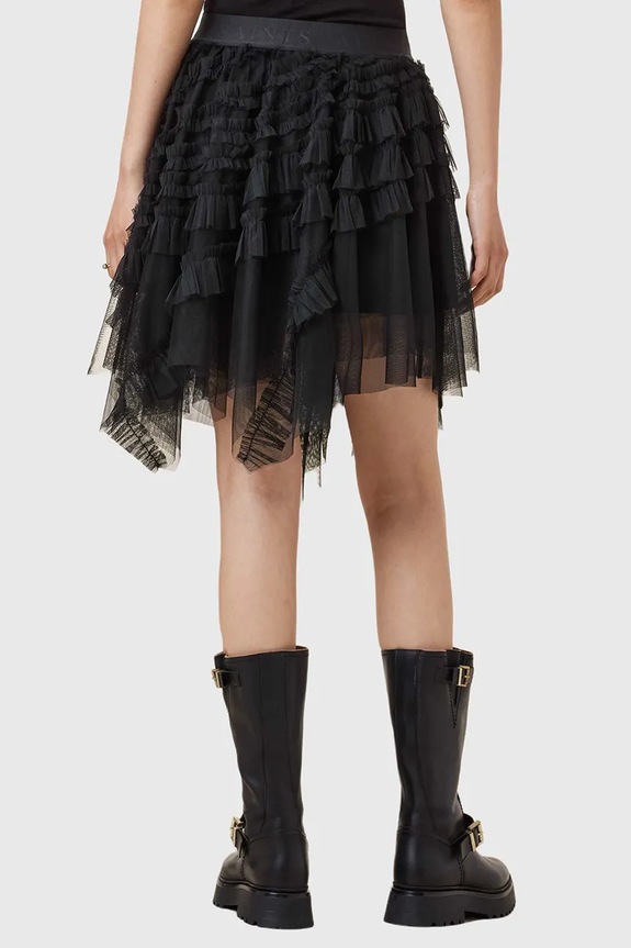 AllSaints spódnica czarny W040RD