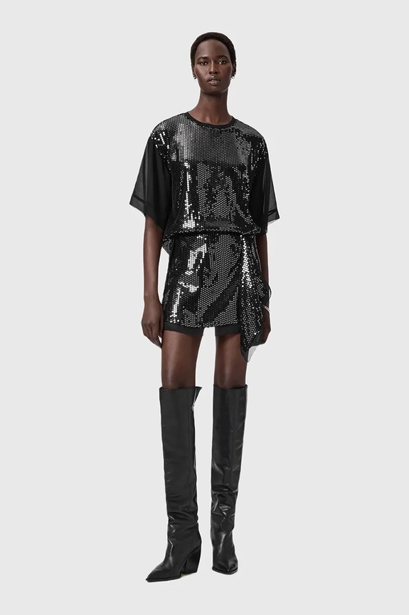 Odjeća Suknja AllSaints W035RD crna