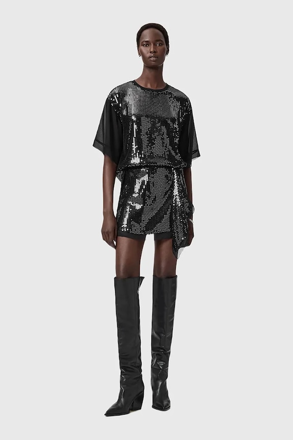 Odjeća Suknja AllSaints W035RD crna