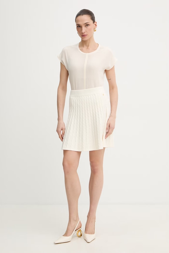 Пола с вълна Guess HANNA W6RD0N.Z2YJ2 бежов SS26