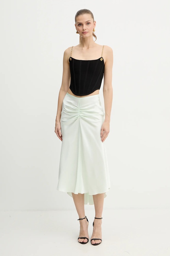 Victoria Beckham szoknya 1126WSK006985A zöld SS26